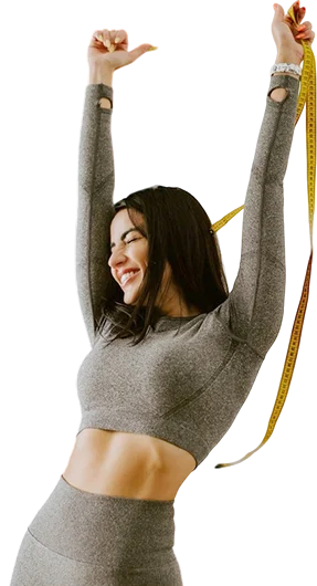 Happy Meta Melt customer showing successful results